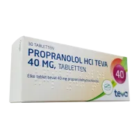 Фото Пропранолол (аналог Индерал) 40мг таб. №30