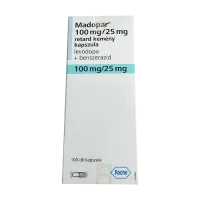 Фото Мадопар 125 ГСС HBS капс. (100мг 25мг) №100