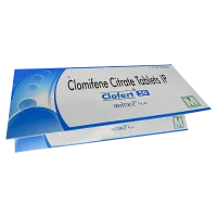 Фото Кломифен ИМПОРТ Индия 50мг (Clofert) таблетки блистер №10