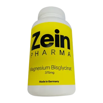 Магний хелат 893мг (бисглицинат) (375мг\\3 капс. чистого магния) Zein Pharma Германия №120
