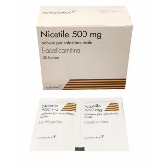 Ницетил 500мг порошок для приготов. р-ра для приема внутрь саше №20