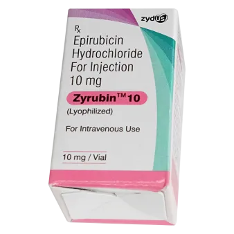 Эпирубицин 10мг лиофилизат Zyrubin фл №1
