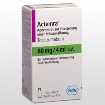 Актемра (Тоцилизумаб) 80мг для ин. 20мг/мл фл. 4мл №1
