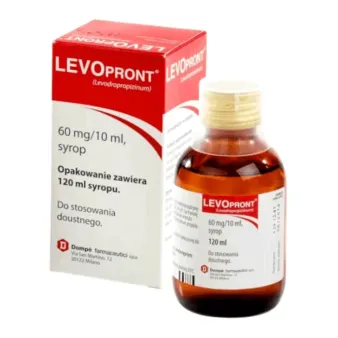 Левопронт сироп от кашля 60мг/10мл фл. 120мл